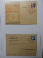 Deutschland nach 1945 guter Belege-Posten im Binder #LZ920