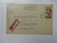 Deutschland nach 1945 guter Belege-Posten im Binder #LZ920