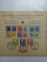 Deutschland nach 1945 guter Belege-Posten im Binder #LZ920