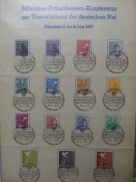 Deutschland nach 1945 guter Belege-Posten im Binder #LZ920