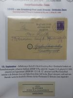Deutschland nach 1945 guter Belege-Posten im Binder #LZ920