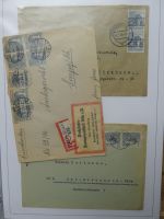 Deutschland nach 1945 guter Belege-Posten im Binder #LZ920