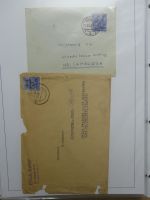 Deutschland nach 1945 guter Belege-Posten im Binder #LZ920