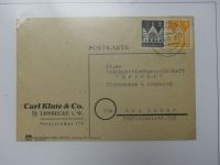 Deutschland nach 1945 guter Belege-Posten im Binder #LZ920
