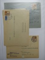 Deutschland nach 1945 guter Belege-Posten im Binder #LZ920