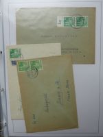 Deutschland nach 1945 guter Belege-Posten im Binder #LZ920
