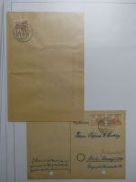 Deutschland nach 1945 guter Belege-Posten im Binder #LZ920