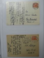 Deutschland nach 1945 guter Belege-Posten im Binder #LZ920