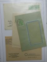 Deutschland nach 1945 guter Belege-Posten im Binder #LZ920