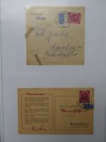 Deutschland nach 1945 guter Belege-Posten im Binder #LZ920