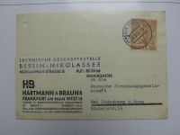 Deutschland nach 1945 guter Belege-Posten im Binder #LZ920