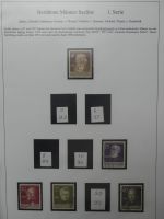 Deutschland nach 1945 guter Belege-Posten im Binder #LZ920