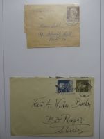 Deutschland nach 1945 guter Belege-Posten im Binder #LZ920