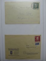 Deutschland nach 1945 guter Belege-Posten im Binder #LZ920