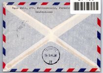 Berlin 136-137 u.a. auf Brief Lufthansa Erstflug #OP138