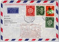 Berlin 138-139 u.a. auf Brief Lufthansa Erstflug #OP144