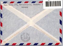 Berlin 138-139 u.a. auf Brief Lufthansa Erstflug #OP144