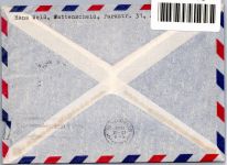 Berlin 138-139 u.a. auf Brief Lufthansa Erstflug #OP148