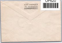 Berlin 117 u.a. auf Brief mit Sonderstempel #OP620