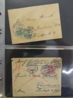 Deutsches Reich u.a. auf Briefen und Karten im Binder #LZ930