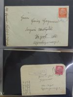 Deutsches Reich u.a. auf Briefen und Karten im Binder #LZ930