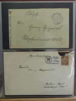 Deutsches Reich u.a. auf Briefen und Karten im Binder #LZ930