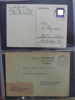 Deutsches Reich u.a. auf Briefen und Karten im Binder #LZ930