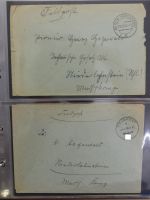 Deutsches Reich u.a. auf Briefen und Karten im Binder #LZ930