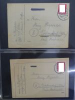 Deutsches Reich u.a. auf Briefen und Karten im Binder #LZ930