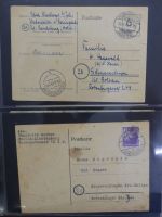 Deutsches Reich u.a. auf Briefen und Karten im Binder #LZ930