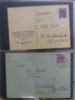 Deutsches Reich u.a. auf Briefen und Karten im Binder #LZ930