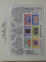 Motiv Rowland Hill, philetalistische Doku im Sieger Album #LZ939