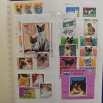 Übersee kleine Sammlung Blöcke und Marken im Lindner Binder #LZ933