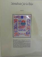 Motiv Internationales Jahr des Kindes in 3 Lindner Vordrucken #LZ937