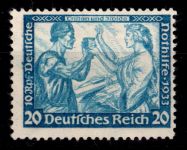 Deutsches Reich 505 B postfrisch geprüft Peschl BPP #OQ331