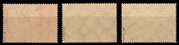 Deutsches Reich 496-498 postfrisch geprüft Pechel bzw Schlegel BPP #OQ401