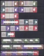 Deutsches Reich KZ 37-W 157 postfrisch ZD Hitler komplett #OR303