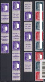 Deutsches Reich KZ 37-W 157 postfrisch ZD Hitler komplett #OR303