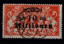 Danzig 168 PF II gestempelt neues Attest Gruber BPP #OJ840