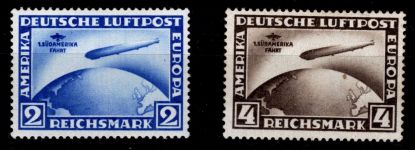 Deutsches Reich 438-439 mit Falz geprüft Schlegel BPP #OP545