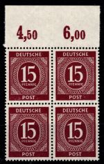 Alliierte Besetzung 921 b P OR ndgz postfrisch Farbgeprüft Arge #OR328