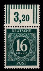 Alliierte Besetzung 923 d W OR postfrisch geprüft Arge #OR335