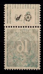 Alliierte Besetzung 923 d W OR postfrisch geprüft Arge #OR335