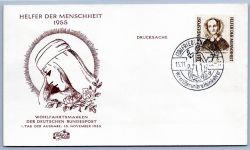 Bund Lot FDC´s aus 1952-1957 gestempelt als FDC #OM504
