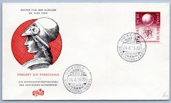 Bund Lot FDC´s aus 1952-1957 gestempelt als FDC #OM504