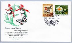 Bund Lot FDC´s aus 1952-1957 gestempelt als FDC #OM504