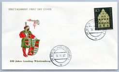 Bund Lot FDC´s aus 1952-1957 gestempelt als FDC #OM504