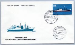 Bund Lot FDC´s aus 1952-1957 gestempelt als FDC #OM504