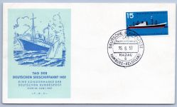 Bund Lot FDC´s aus 1952-1957 gestempelt als FDC #OM504