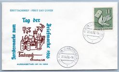 Bund Lot FDC´s aus 1952-1957 gestempelt als FDC #OM504